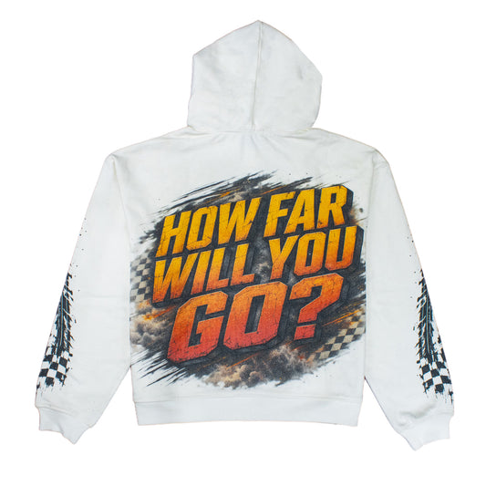 FAST LIFE HOODIE - IVORY