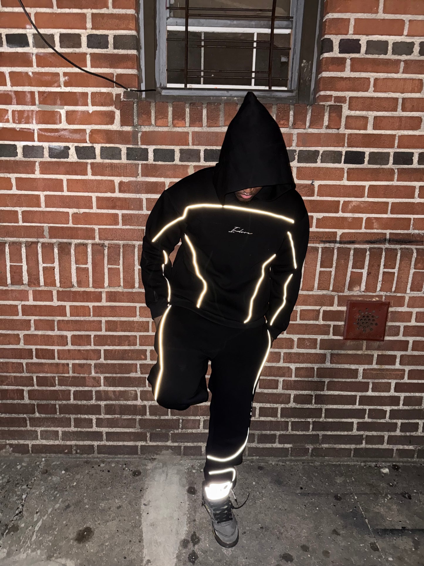 SIGNATURE FLEECE 3M SUIT - BLACK