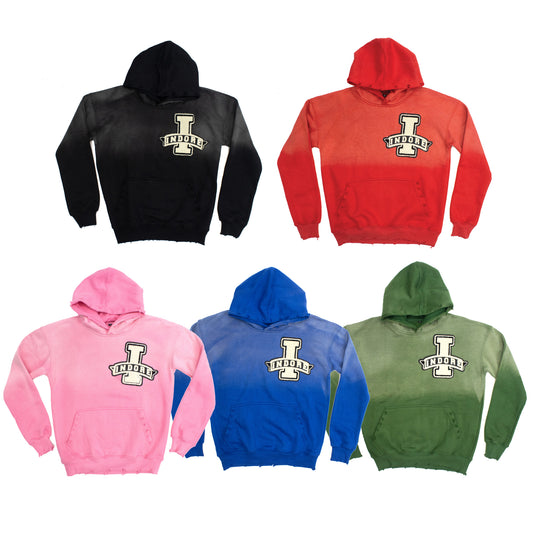 INDORE UNIVERSITY ACID WASH HOODIES