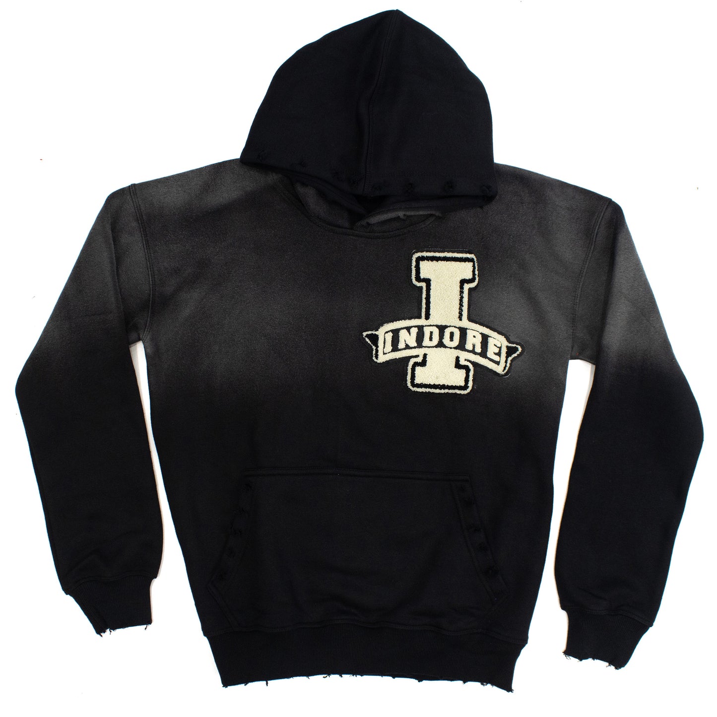 INDORE UNIVERSITY ACID WASH HOODIES