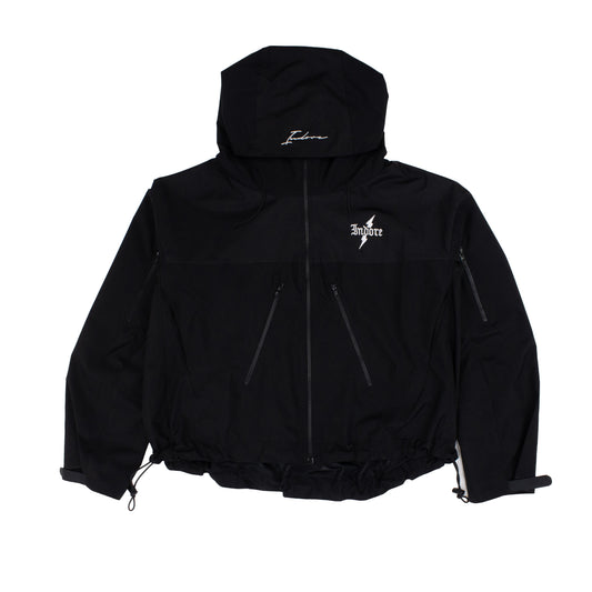 NYLON BLACKOUT SUIT - BLACK