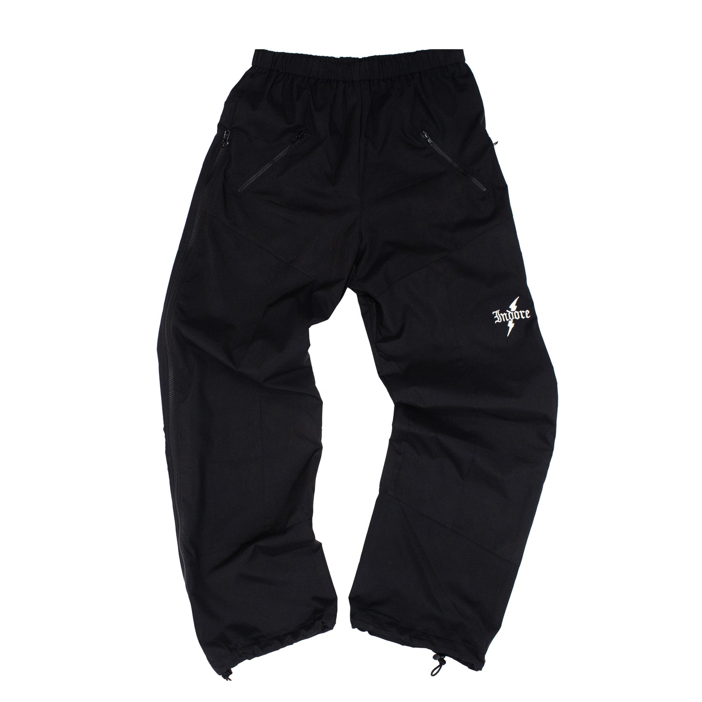 NYLON BLACKOUT SUIT - BLACK