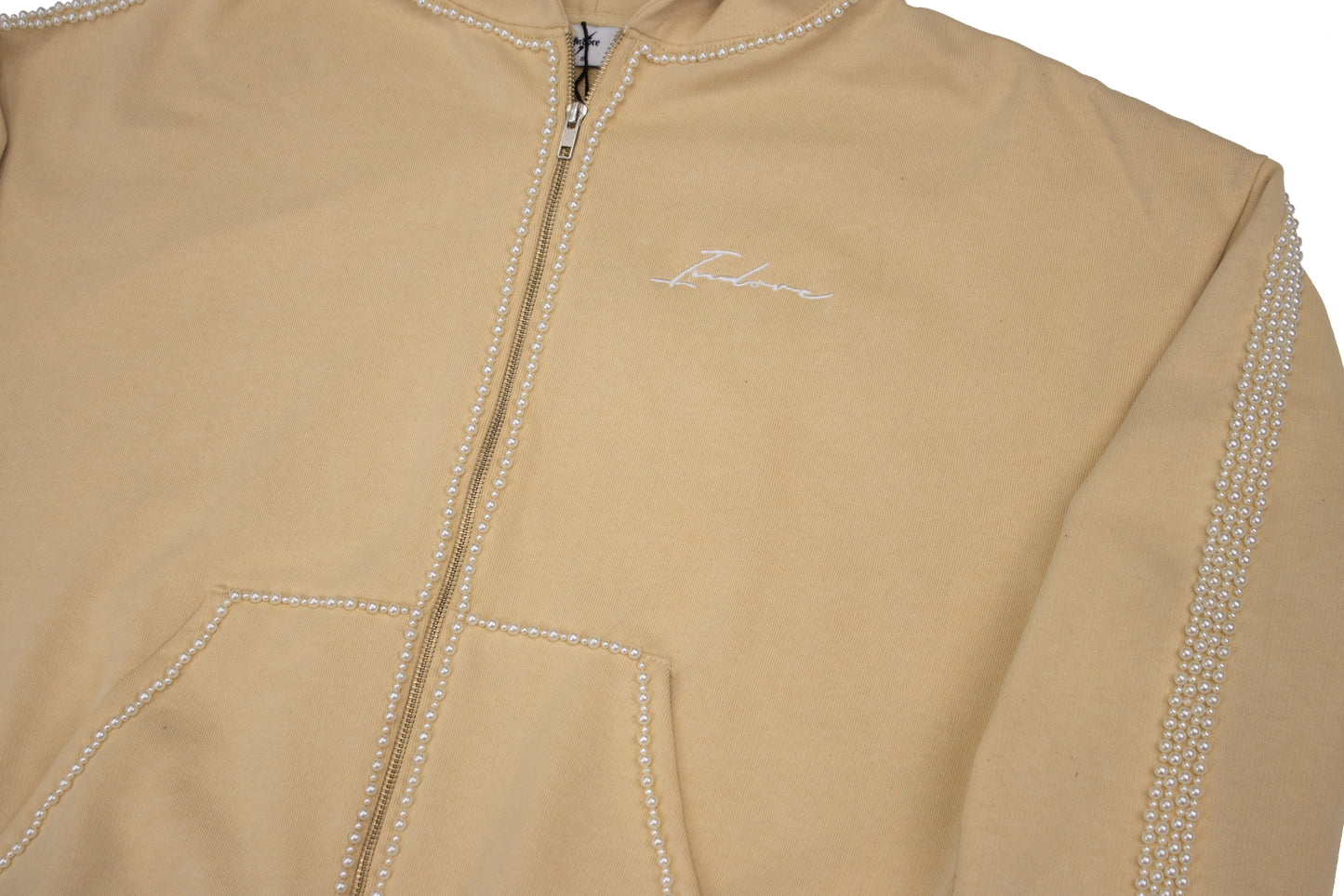 MOTHER OF PEARL SWEAT SUIT - CREAM